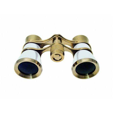 Braun binocolo           3x25 oro/madreperla