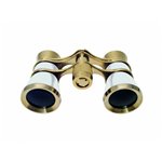 Braun binocolo           3x25 oro/madreperla