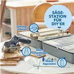 Dremel Kompaktkreissäge inkl. mobiler Sägetisch-Koffer