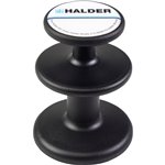 1x10 Halder supporto magnetico nero