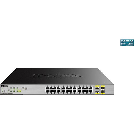 D-Link DGS-1026MP 26-Port Layer2 PoE+  Gb Switch