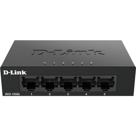 D-Link DGS-105GL/E 5-Port Layer2 Gb Light ne. senza IGMP