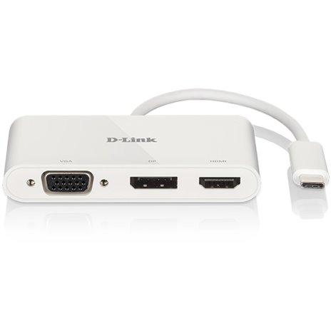 D-Link DUB-V310 USB-C 3-Port Video Adapter
