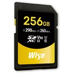 Wise SDXC UHS-II V90       256GB R:290MBs / W:260MBs   WI-SD-N256