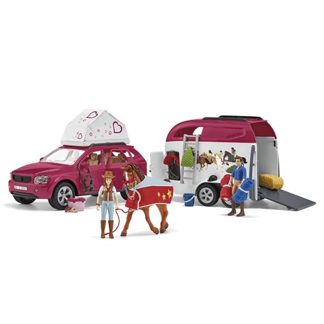 Schleich Horse Club        42535 Auto e rimorchio per cavalli