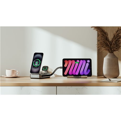 Alogic Roam 6-in-1 Powerbank 21.000 mAh con Qi2 + 100W USB-C