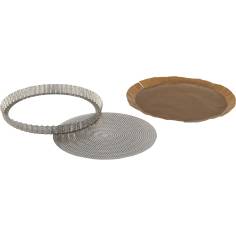 De Buyer forma CROSTATA FORATO 28cm 2