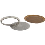 De Buyer forma CROSTATA FORATO 28cm