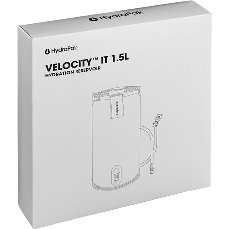 Hydrapak Velocity IT 1,5L sacca idrica grigio