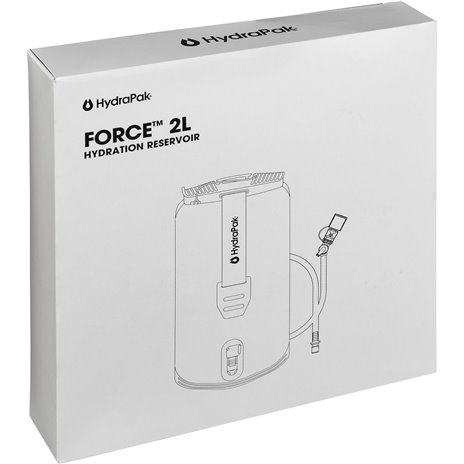 Hydrapak FORCE 2L sacca idrica marrone scuro