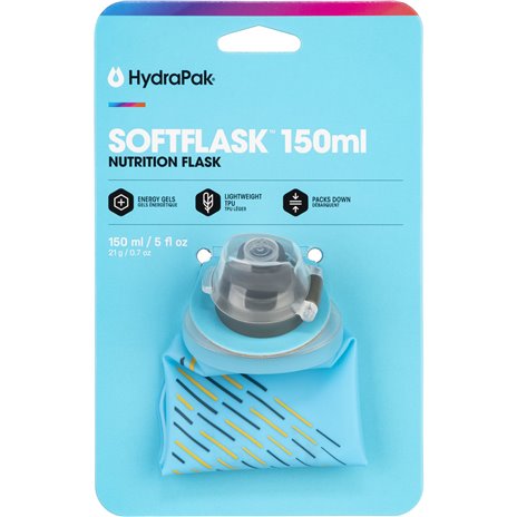 Hydrapak Softflask 150ml borraccia pieghevole blu