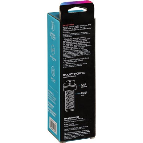 Hydrapak Filterkappe 42mm blau