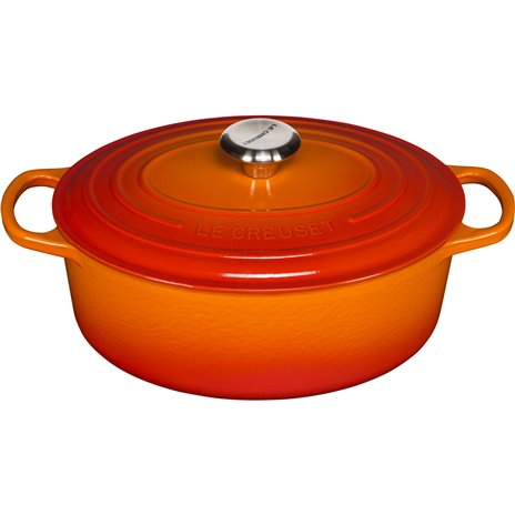 Le Creuset Signature casseruola ovale 29 cm arancio
