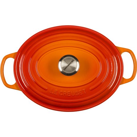 Le Creuset Signature casseruola ovale 29 cm arancio