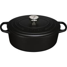 Le Creuset Signature casseruola ovale 29 cm nero