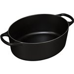 Le Creuset Signature casseruola ovale 29 cm nero