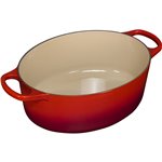 Le Creuset Signature casseruola ovale 29 cm rosso ciliegia