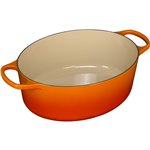 Le Creuset Signature casseruola ovale 31 cm arancio