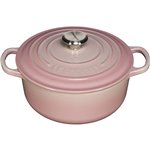Le Creuset Signature cocotte rotonda ghisa 20cm shellpink