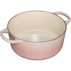 Le Creuset Signature cocotte rotonda ghisa 24cm shellpink 2