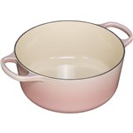 Le Creuset Signature cocotte rotonda ghisa 24cm shellpink