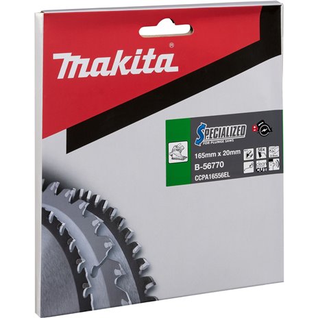 Makita SPECIALIZED Lama per sega 165x20x56Z