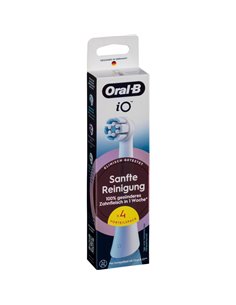 Oral-B iO testine di ricambio pulizia delicata 4pz