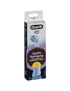Oral-B iO testine di ricambio pulizia delicata 6pz
