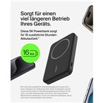 Belkin BoostCharge Pro Powerbank magn. Qi2 15W 5K nero BPD006BTBK