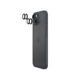 1x2 Belkin protez. lenti fotoc. TempGlass iPhone 15/15 Plus
