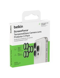 1x2 Belkin protez. lenti fotoc. TempGlass iPhone 15Pro/15ProMax