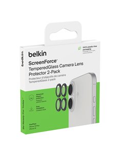 1x2 Belkin protez. lenti fotoc. TempGlass iPhone 16/16 Plus
