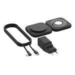 Belkin BOOST PRO 2-in-1 Qi2 15W mag.Lades.f.unterwegs WIZ026vfBK