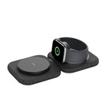 Belkin BOOST PRO 2-in-1 Qi2 15W mag.Lades.f.unterwegs WIZ026vfBK