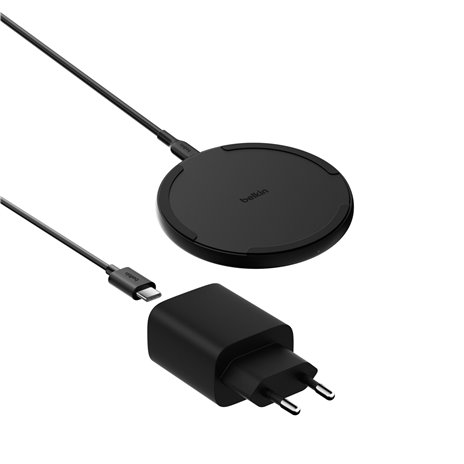 Belkin BOOST Charge Ladepad 15W USB-C mit Netzt.schw. WIA012kqBK