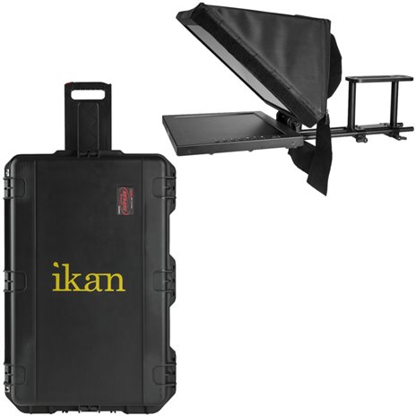 Ikan PT3500-TK 15 Teleprompter e custodia rigida kit da viaggio