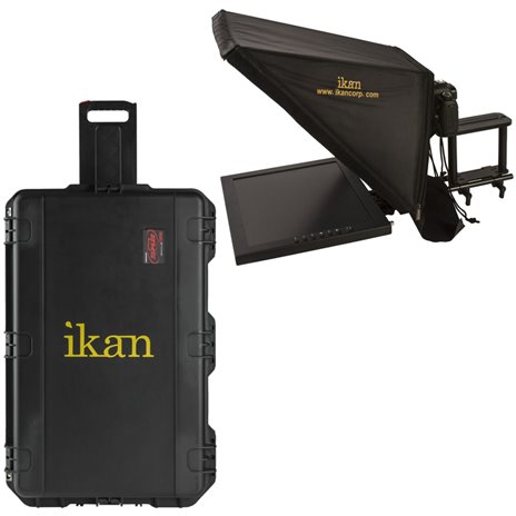 Ikan PT3700-TK 17 Teleprompter e custodia rigida kit