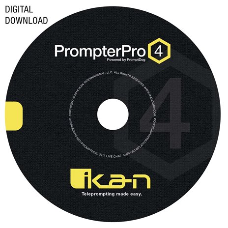Ikan PrompterPro 4 Software for PC & Mac
