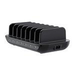 Conceptronic OZUL07B 160W 7 Port stazione di ricarica