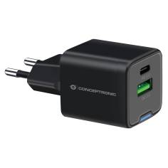 Conceptronic ALTHEA15B 2 Port 20W GaN USB PD caricab.