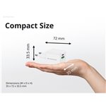 Conceptronic ALTHEA15W 2 Port 20W GaN USB PD caricab.