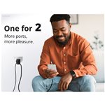 Conceptronic ALTHEA16B 2 Port 33W GaN USB PD caricab.