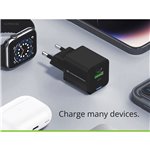 Conceptronic ALTHEA16B 2 Port 33W GaN USB PD caricab.