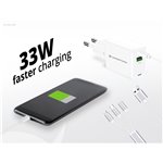 Conceptronic ALTHEA16W 2 Port 33W GaN USB PD caricab.