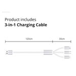 Conceptronic ALTHEA16W 2 Port 33W GaN USB PD caricab.