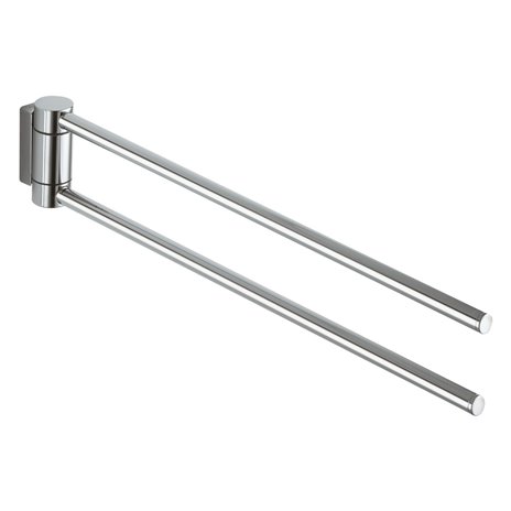 Keuco Plan porta asciugam.438 mm 2 pz., orientabile, cromo