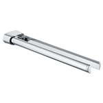 Keuco Elegance porta asciugamani 450 mm, 2 pz., orientabile cromo