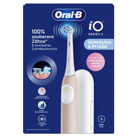 Oral-B iO Series 2 Calm Pink con custodia da viaggio