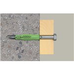 Fischer tassello univ. UX verde 10x60 R