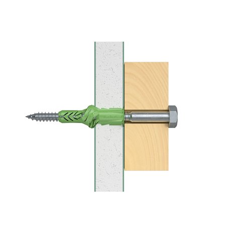 Fischer tassello univ. UX verde 10x60 R